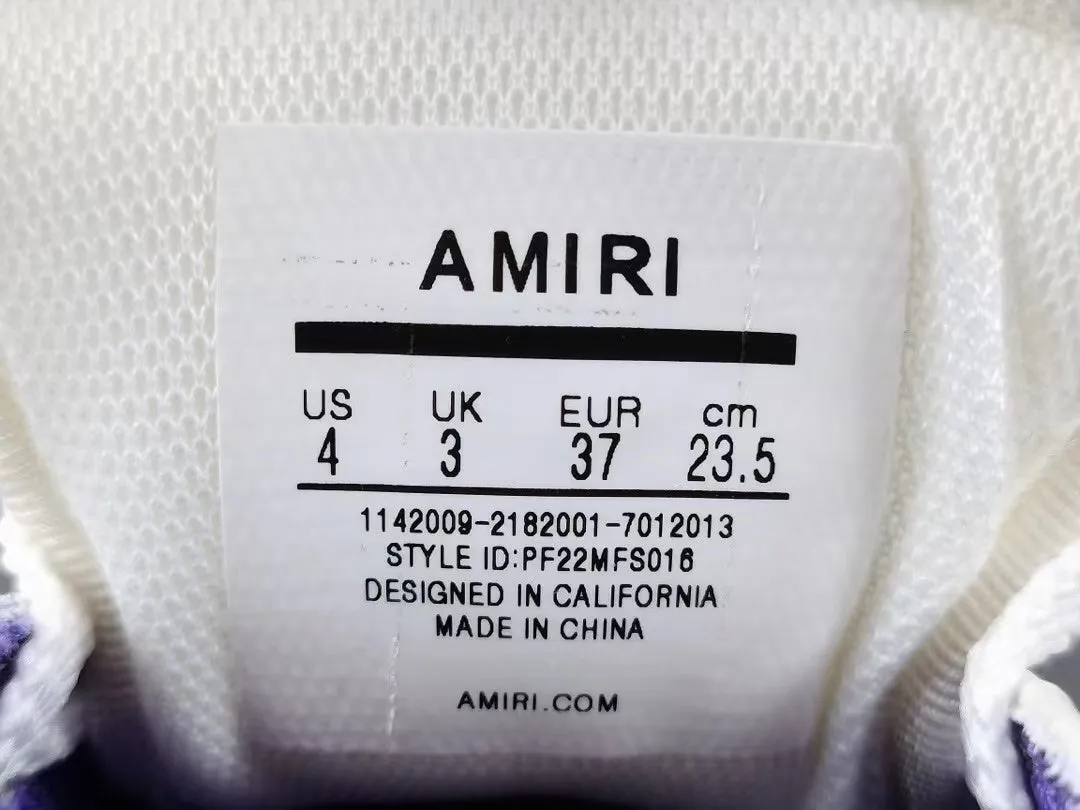 Amiri Skel Top Low 'Purple'