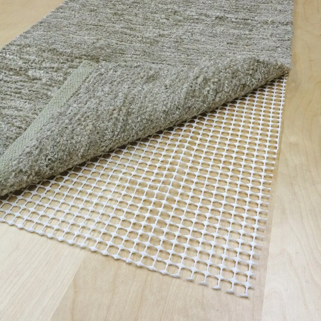 Anti Slip Mat Multi Purpose Rug Base Trim To Size Cream