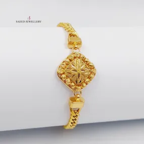 Balls Leaf Bracelet