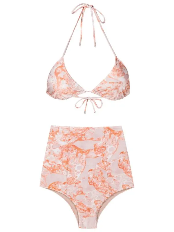 Bulles De Mer High-Waisted Bikini