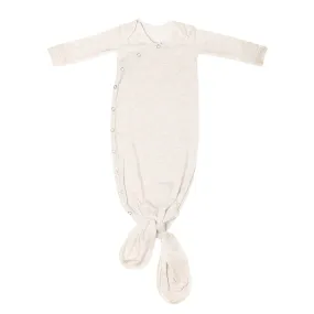 Copper Pearl - Newborn Knotted Gown - Oat
