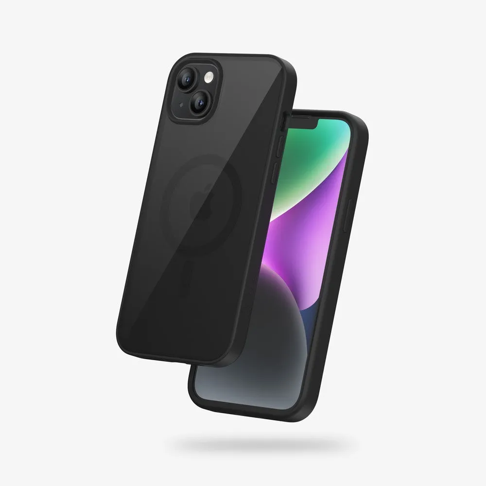 FLOLAB Surtect Tri-Fusion Magnetic for iPhone 14 Series Phone Case Black Black