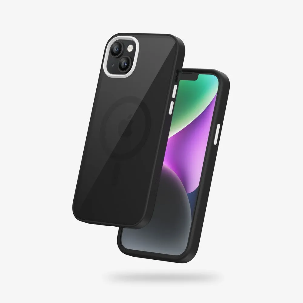 FLOLAB Surtect Tri-Fusion Magnetic for iPhone 14 Series Phone Case Black Black