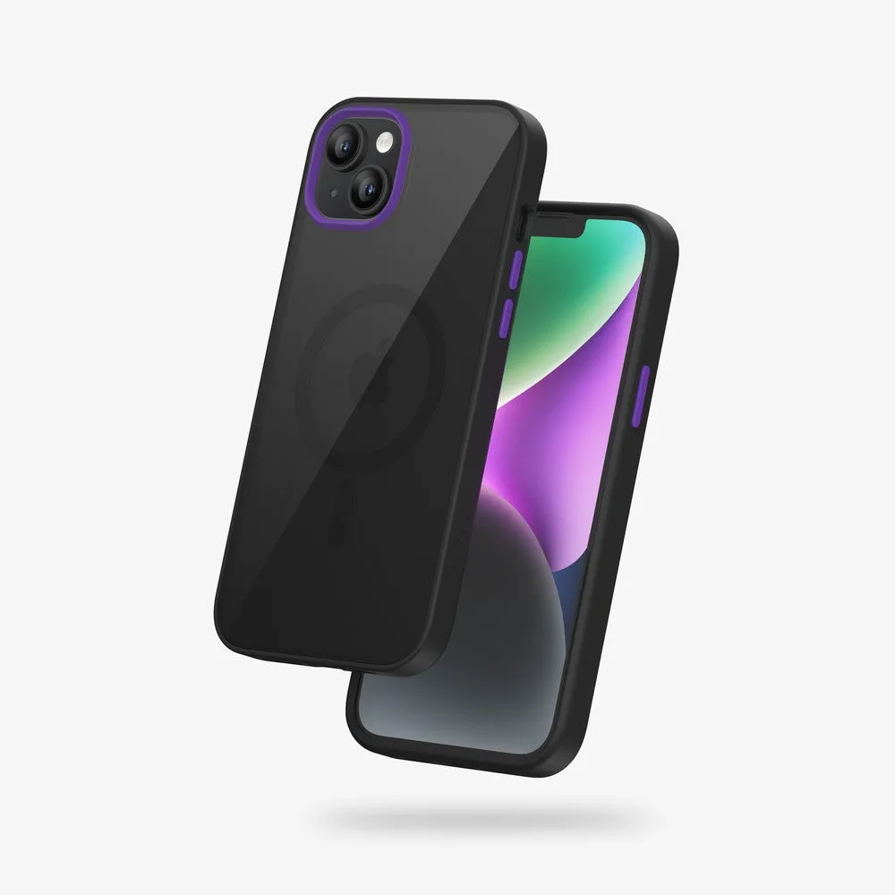 FLOLAB Surtect Tri-Fusion Magnetic for iPhone 14 Series Phone Case Black Black