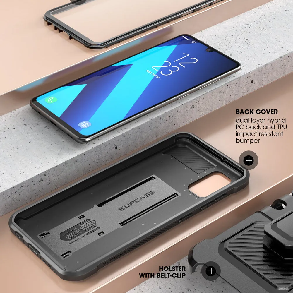Galaxy A41 Unicorn Beetle Pro Rugged Case-Black