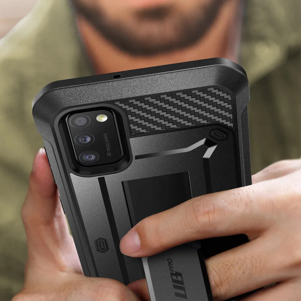 Galaxy A41 Unicorn Beetle Pro Rugged Case-Black