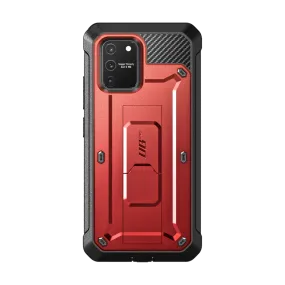 Galaxy S10 Lite Unicorn Beetle Pro Full Body Rugged Holster Case-Metallic Red