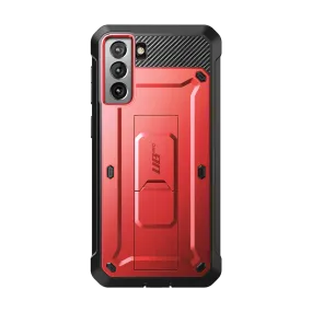 Galaxy S21 FE Unicorn Beetle PRO Rugged Case-Metallic Red