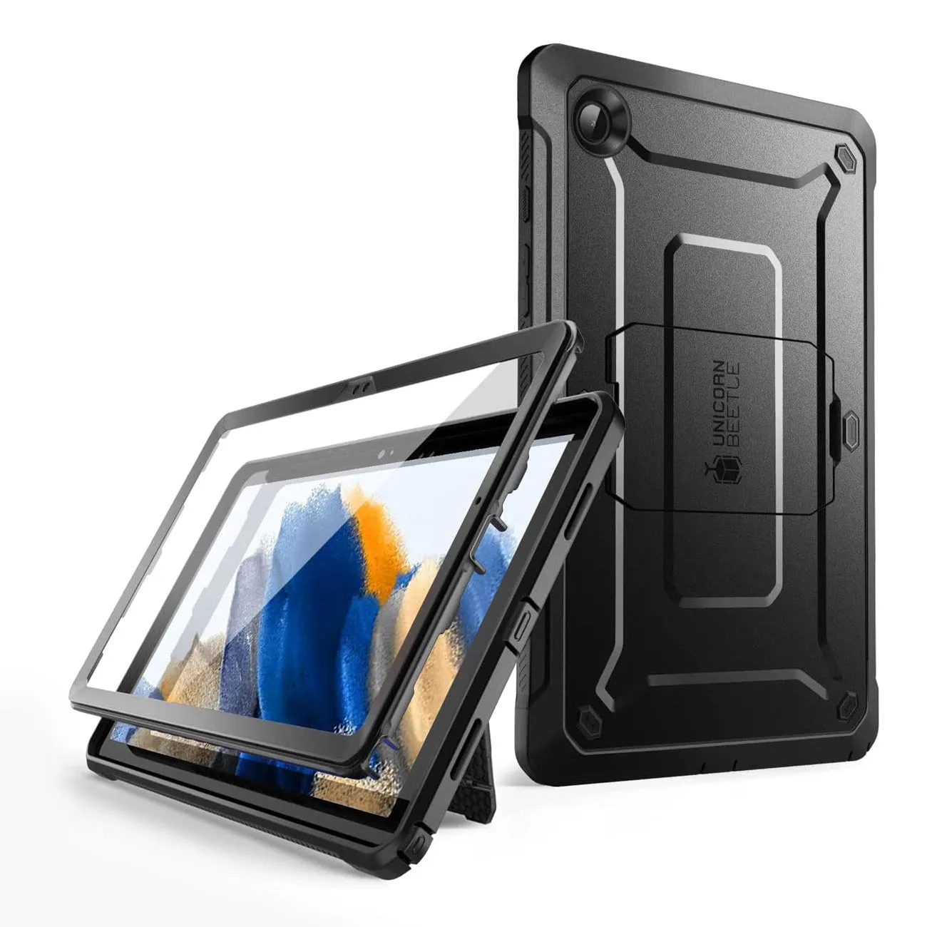 Galaxy Tab A8 10.5 inch (2022) Unicorn Beetle PRO Full-Body Case-Black