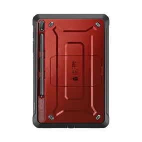 Galaxy Tab S8 Ultra (2022) Unicorn Beetle Pro Rugged Case-Metallic Red