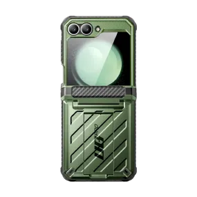 Galaxy Z Flip6 Unicorn Beetle PRO Rugged Case with Belt Clip-Dark Green
