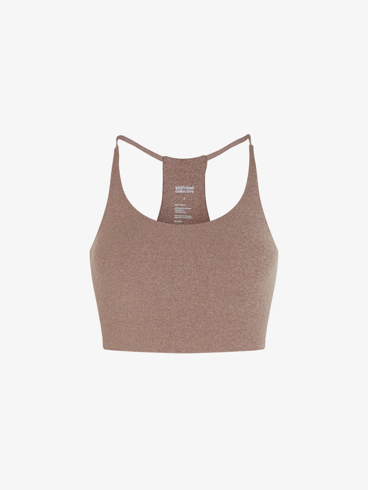 Girlfriend Collective Float Cleo Bra - Heather Cocoon