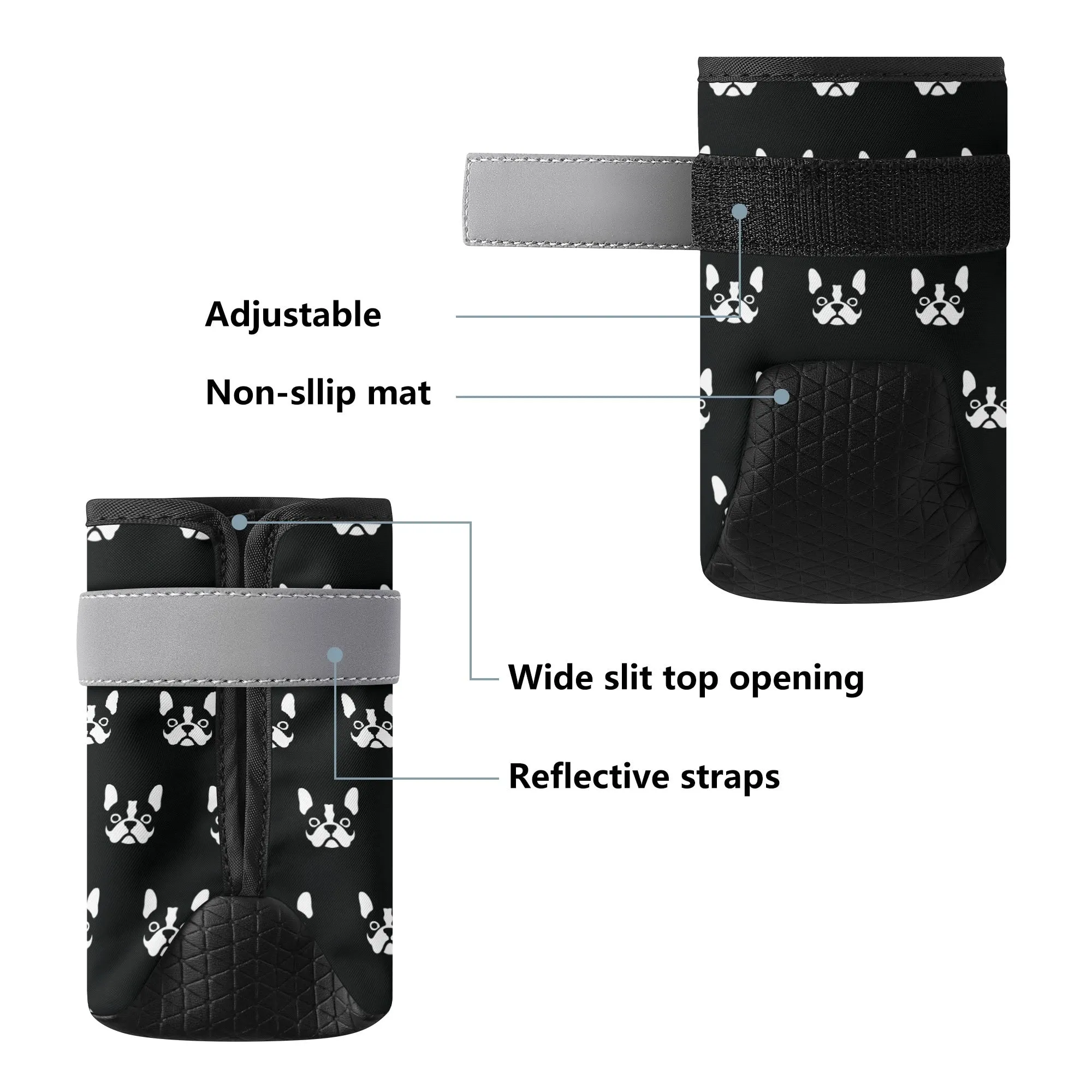 Gus - Premium Dog Socks & Boots for French Bulldogs