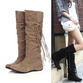 Heighten Platforms Thigh High Tessals Boots