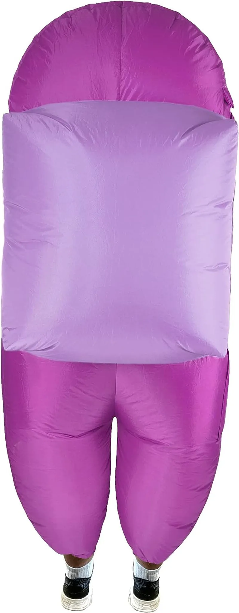 Kid's Purple Amongst Us Imposter Crewmate Killer Inflatable Costume