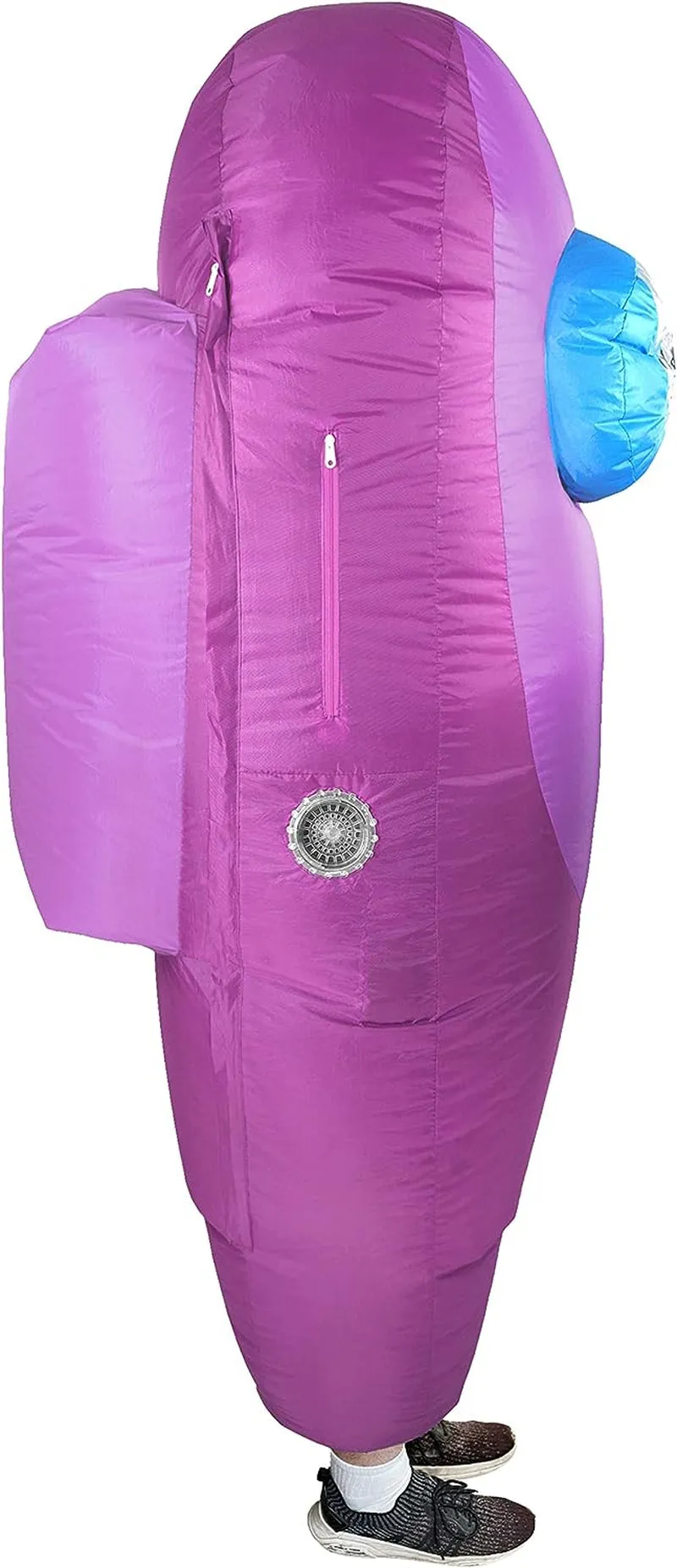 Kid's Purple Amongst Us Imposter Crewmate Killer Inflatable Costume