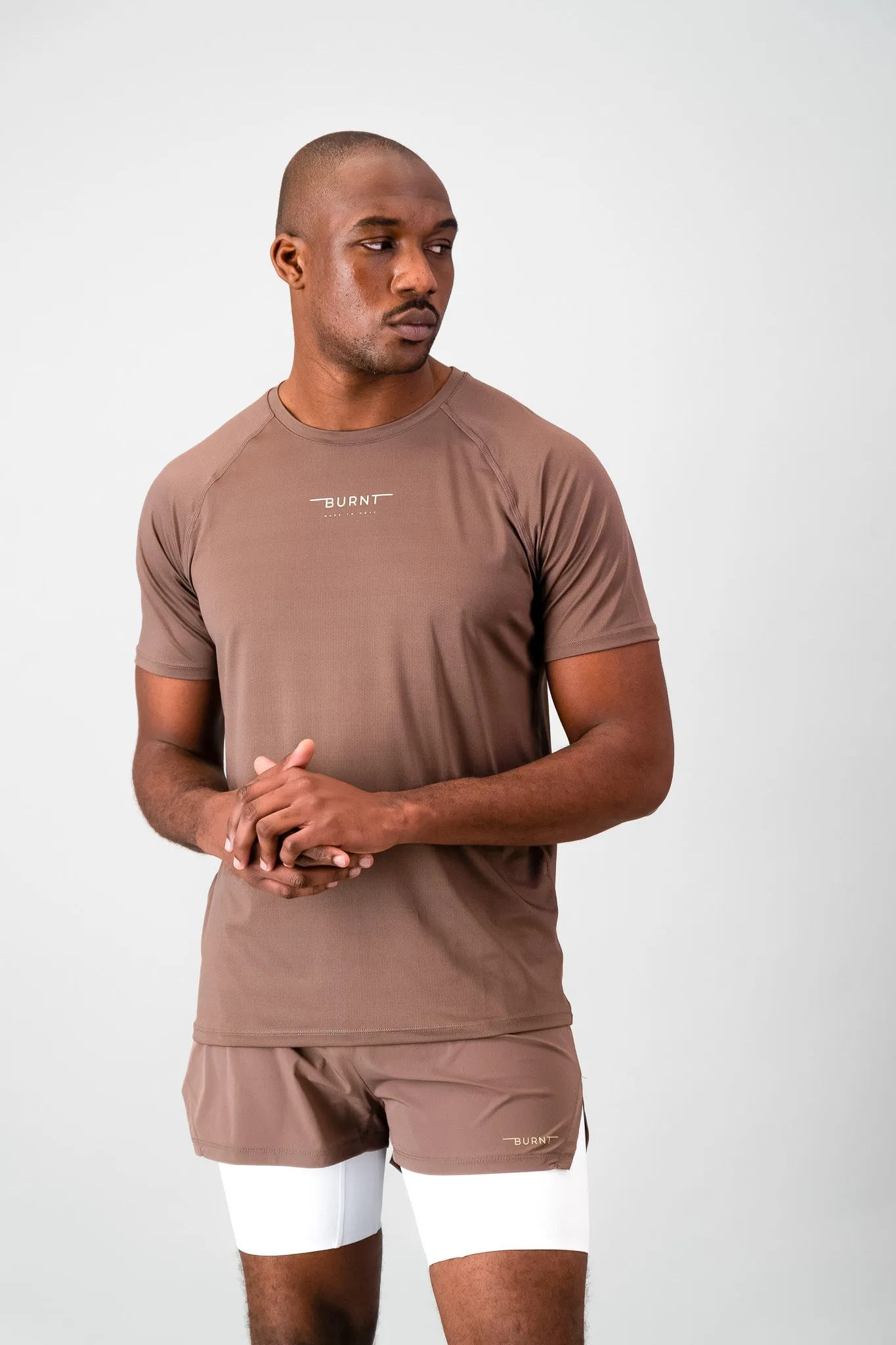 LA Run Tee - Brown