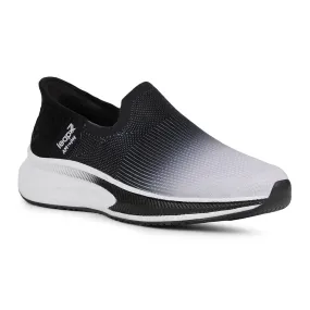 Leap7x Sports Grey Walking Shoes For Mens EAZYGO-10 By Liberty
