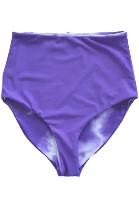 Leisure Reversible Bottoms |  Neon Purple & Tie Dye Purple | Final Sale