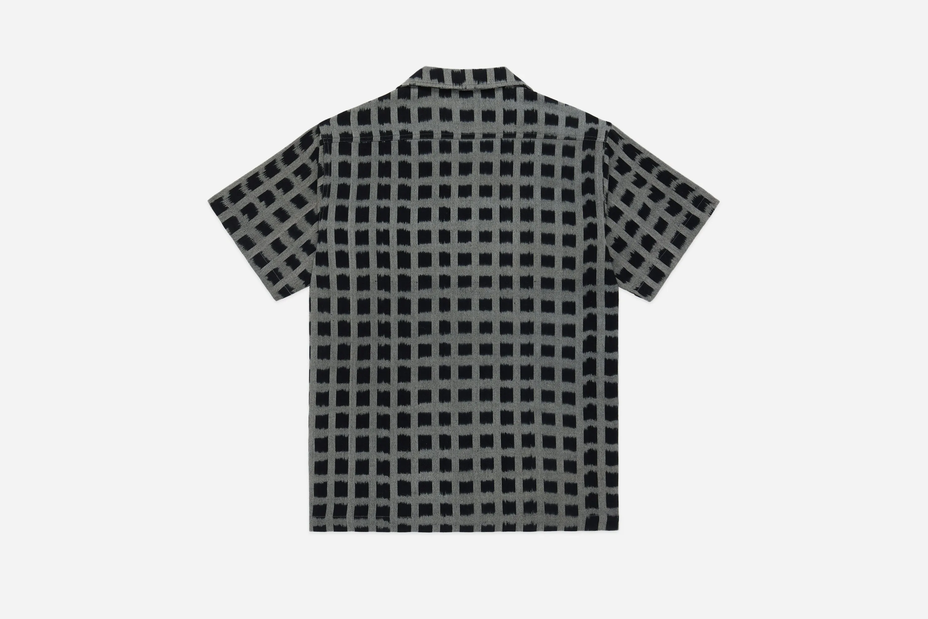 Leisure Shirt ~ Black Ikat