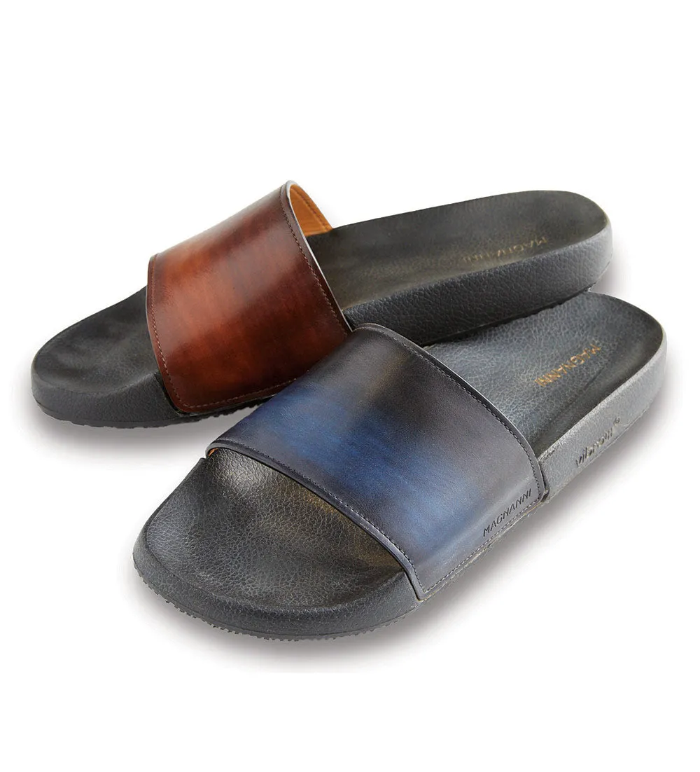 Magnanni Playa Leather Slides