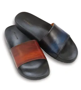 Magnanni Playa Leather Slides