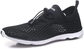 Men's Aqua Water Shoes Lightweight Quick Drying Boating Barefoot Sneakers for Beach Pool Swim