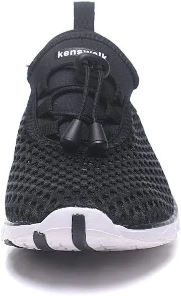 Men's Aqua Water Shoes Lightweight Quick Drying Boating Barefoot Sneakers for Beach Pool Swim