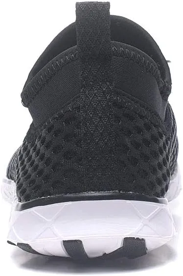 Men's Aqua Water Shoes Lightweight Quick Drying Boating Barefoot Sneakers for Beach Pool Swim