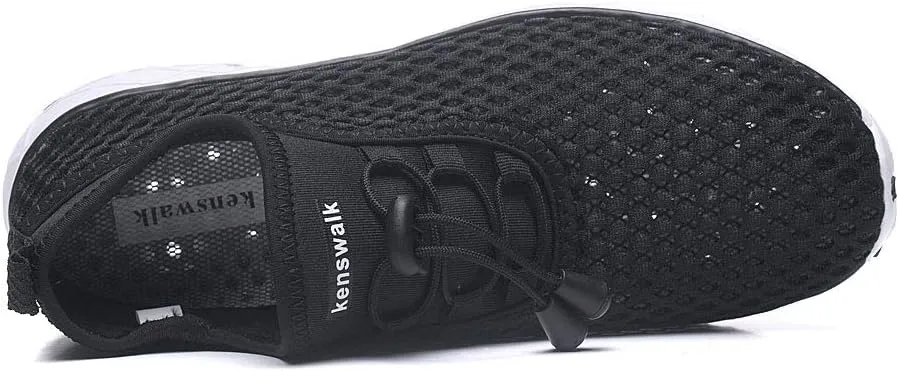 Men's Aqua Water Shoes Lightweight Quick Drying Boating Barefoot Sneakers for Beach Pool Swim