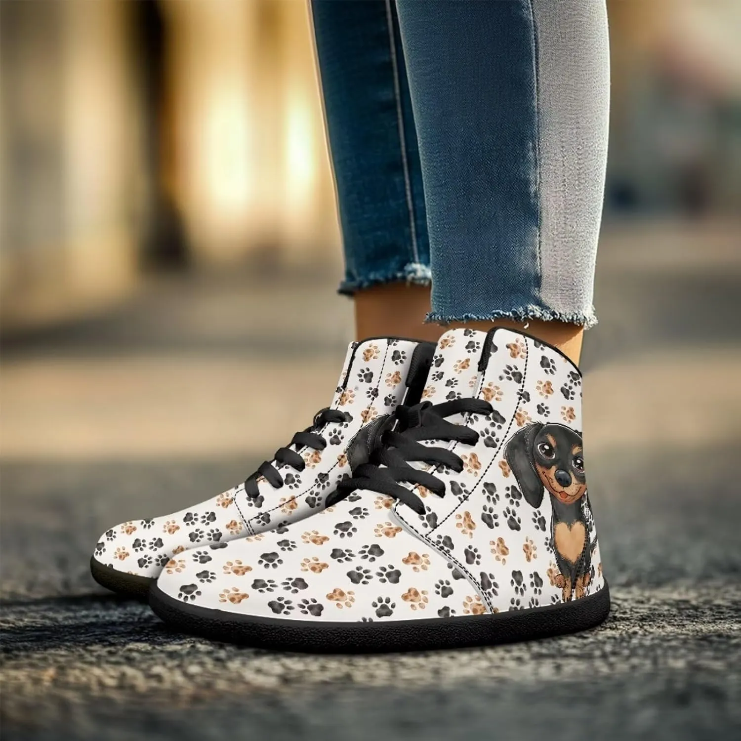 Mens Wide High-Top Barefoot Sneaker Minimalist Zero Drop Sole Walking Shoes Casual Footwear PU Leather Mens Shoes