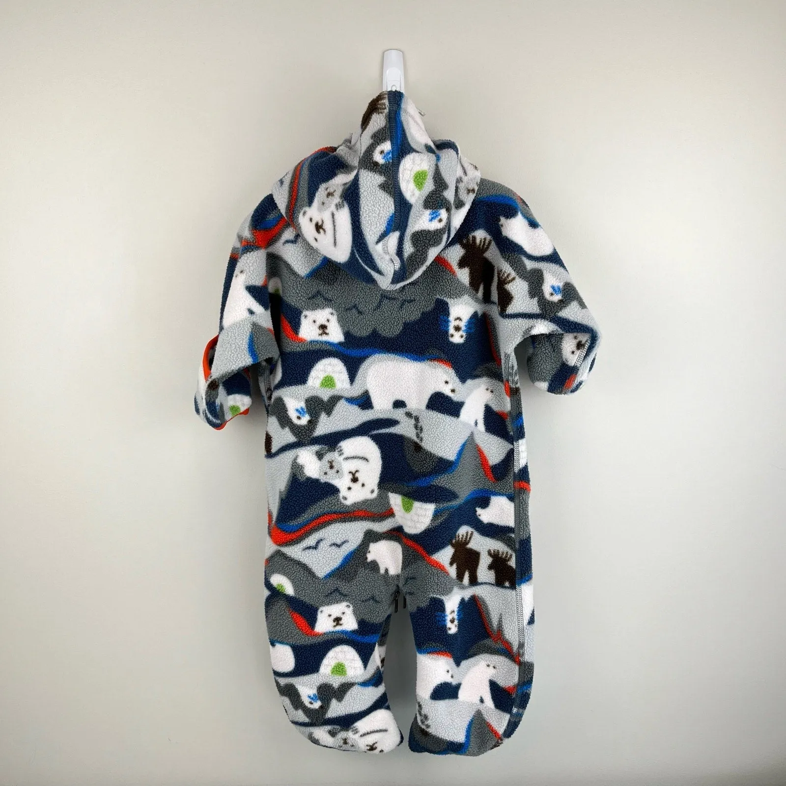 Patagonia Convertible Fleece Bunting Snow Suit 6 Months