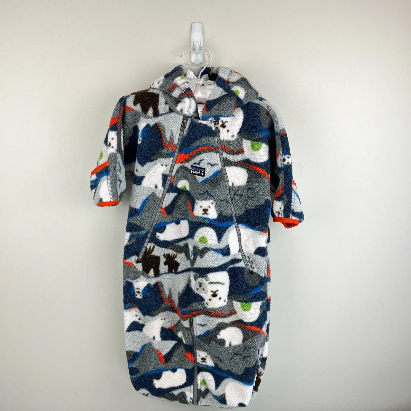 Patagonia Convertible Fleece Bunting Snow Suit 6 Months