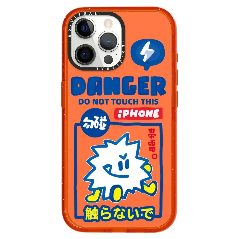 "Do Not Touch This Phone"_iPhone Ultra-Impact Case [1505106]