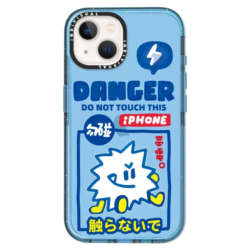 "Do Not Touch This Phone"_iPhone Ultra-Impact Case [1505106]