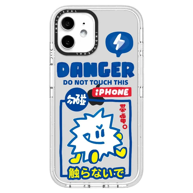 "Do Not Touch This Phone"_iPhone Ultra-Impact Case [1505106]