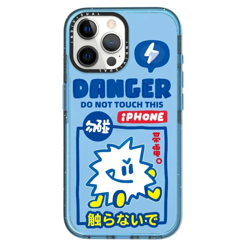 "Do Not Touch This Phone"_iPhone Ultra-Impact Case [1505106]