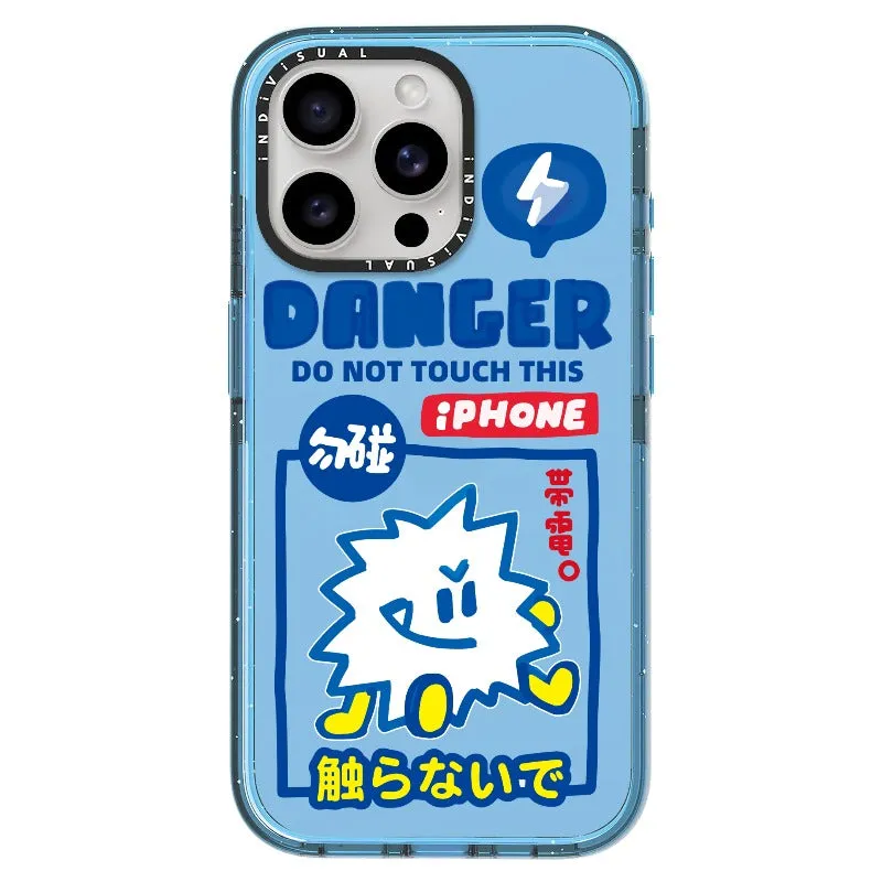 "Do Not Touch This Phone"_iPhone Ultra-Impact Case [1505106]
