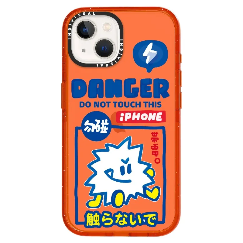 "Do Not Touch This Phone"_iPhone Ultra-Impact Case [1505106]