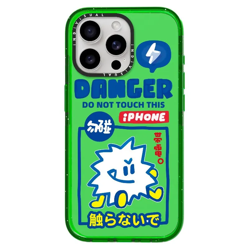 "Do Not Touch This Phone"_iPhone Ultra-Impact Case [1505106]