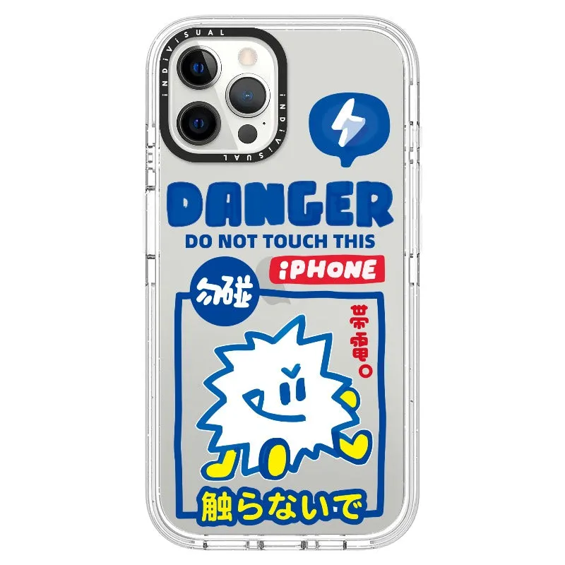 "Do Not Touch This Phone"_iPhone Ultra-Impact Case [1505106]
