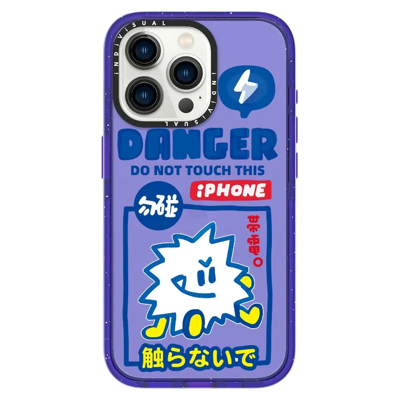 "Do Not Touch This Phone"_iPhone Ultra-Impact Case [1505106]