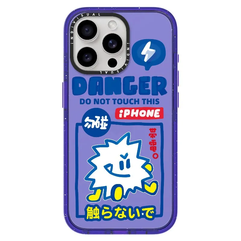 "Do Not Touch This Phone"_iPhone Ultra-Impact Case [1505106]