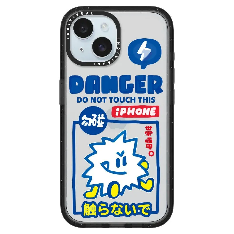 "Do Not Touch This Phone"_iPhone Ultra-Impact Case [1505106]