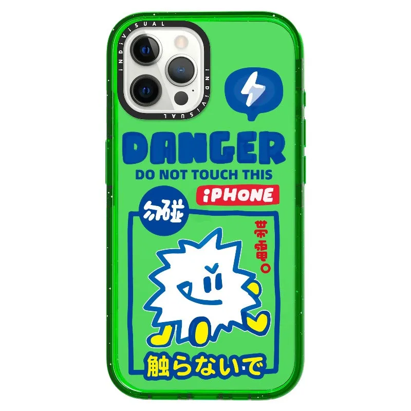 "Do Not Touch This Phone"_iPhone Ultra-Impact Case [1505106]