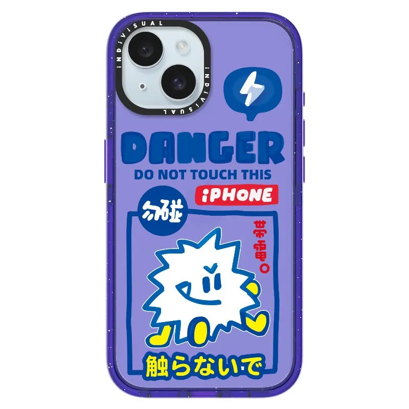 "Do Not Touch This Phone"_iPhone Ultra-Impact Case [1505106]
