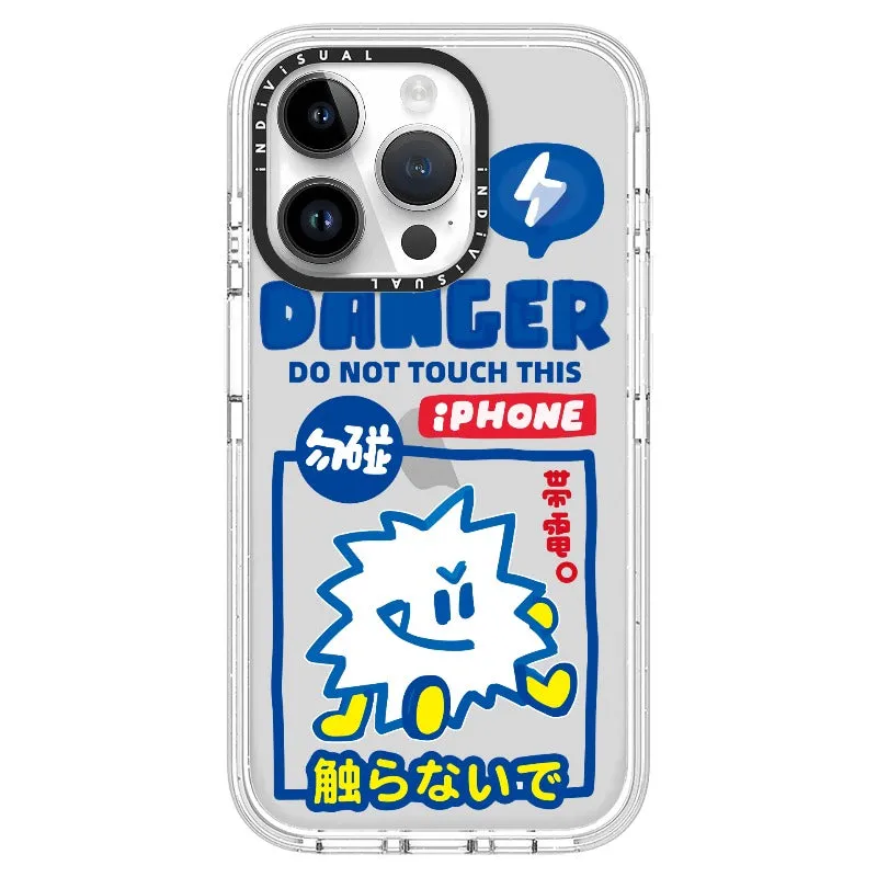 "Do Not Touch This Phone"_iPhone Ultra-Impact Case [1505106]