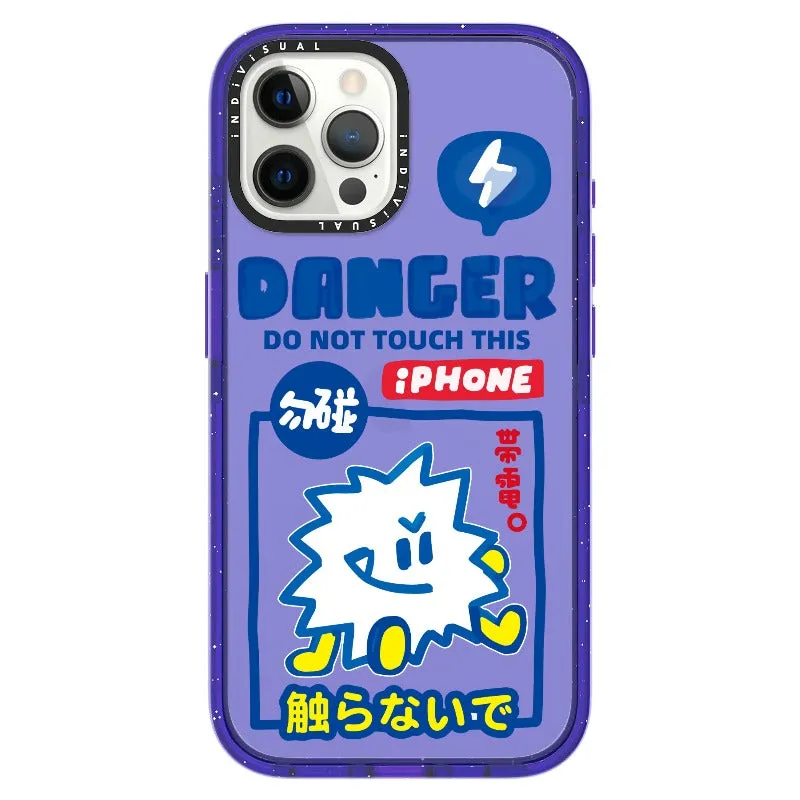 "Do Not Touch This Phone"_iPhone Ultra-Impact Case [1505106]