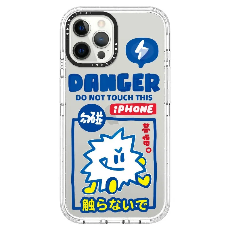 "Do Not Touch This Phone"_iPhone Ultra-Impact Case [1505106]
