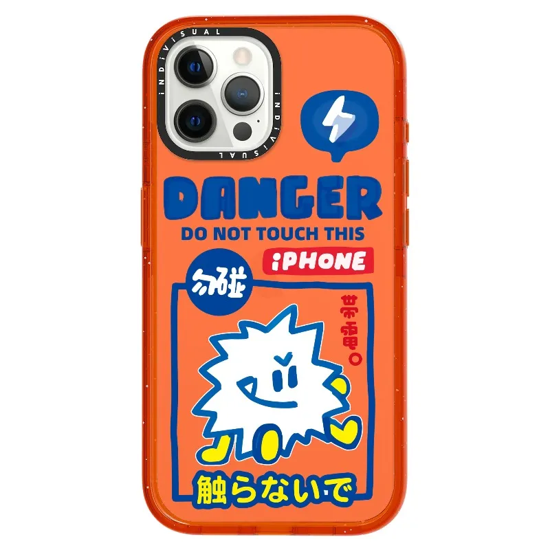 "Do Not Touch This Phone"_iPhone Ultra-Impact Case [1505106]